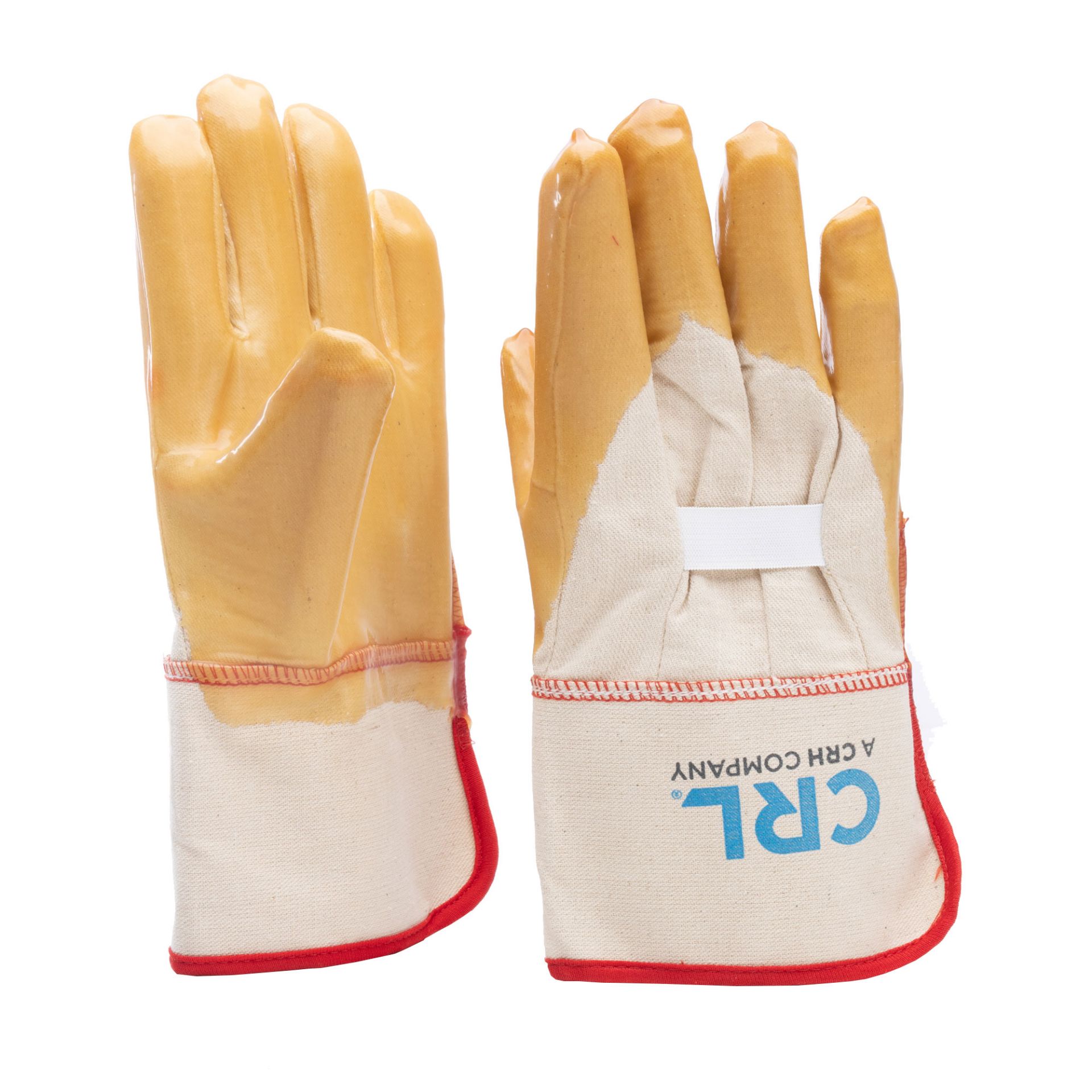 Interglass| Gauntlet Cuff Rubber Palm Gloves (Pair)