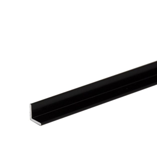 Picture of L‐Channel Moulding 1/2" x 3/4" ‐ 144" Long - Matte Black